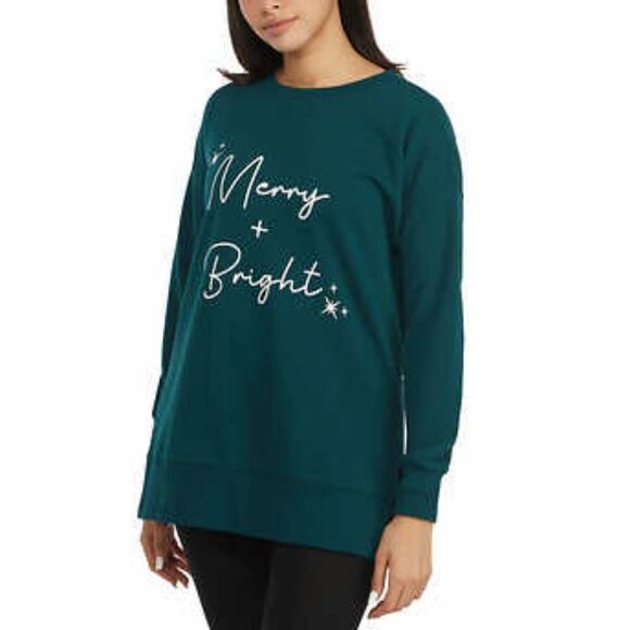 Ellen Tracy Ladies' Holiday Sweatshirt - Picture 2 of 8